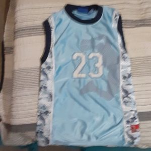 Youth blue Jordan camo Jersey